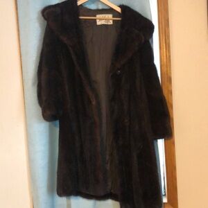 Gorgeous mink fur coat